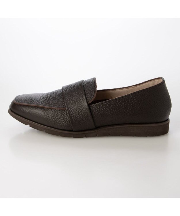 ing <ing>スクウェアローファー ダークブラウン