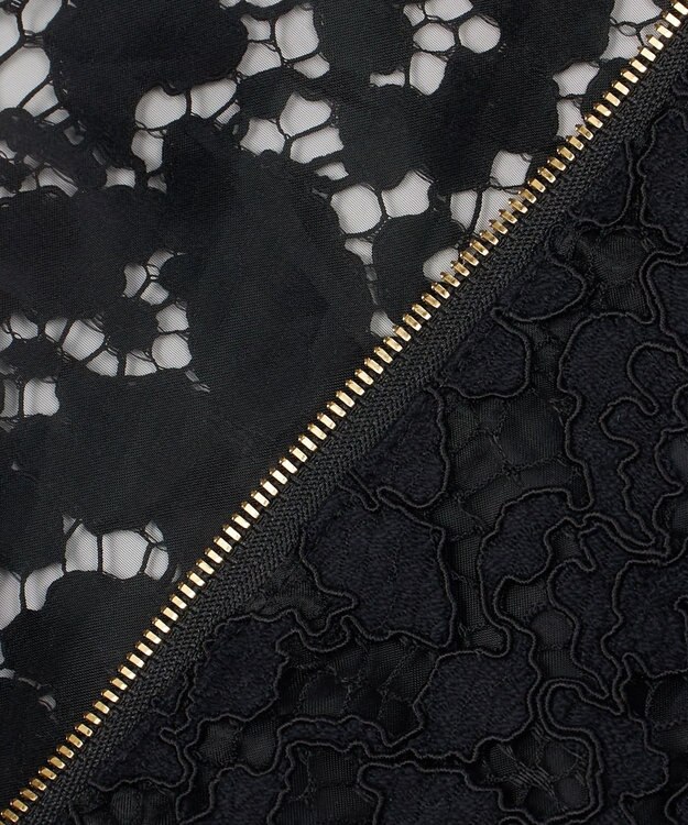 23区 S 【エステータ/Precious掲載】ヴィンテージコードレース ブルゾン ブラック系