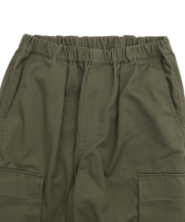 WEGO 【キッズ/150cm/160cm/ウエストゴム】イージーカーゴパンツ（JUNIOR） カーキ