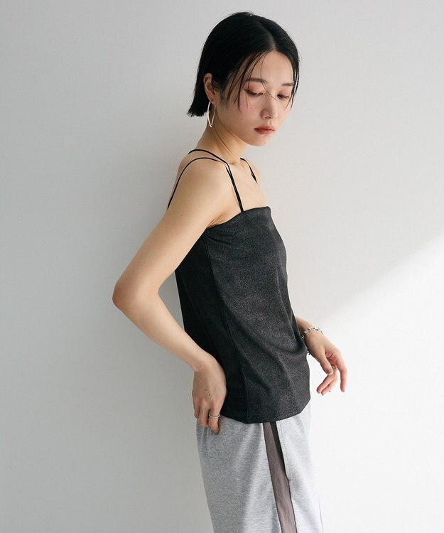 Green Parks 箔プリントカップ付きインナー Black