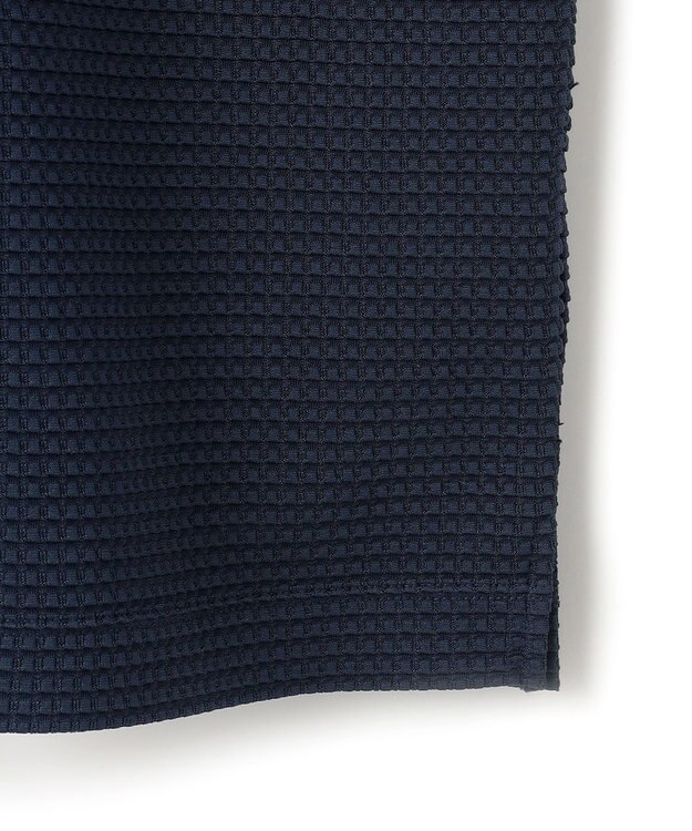 JOSEPH HOMME 新型【オリジナル素材/シワになりにくい】ライトタックジャージー　ポロシャツ ネイビー系