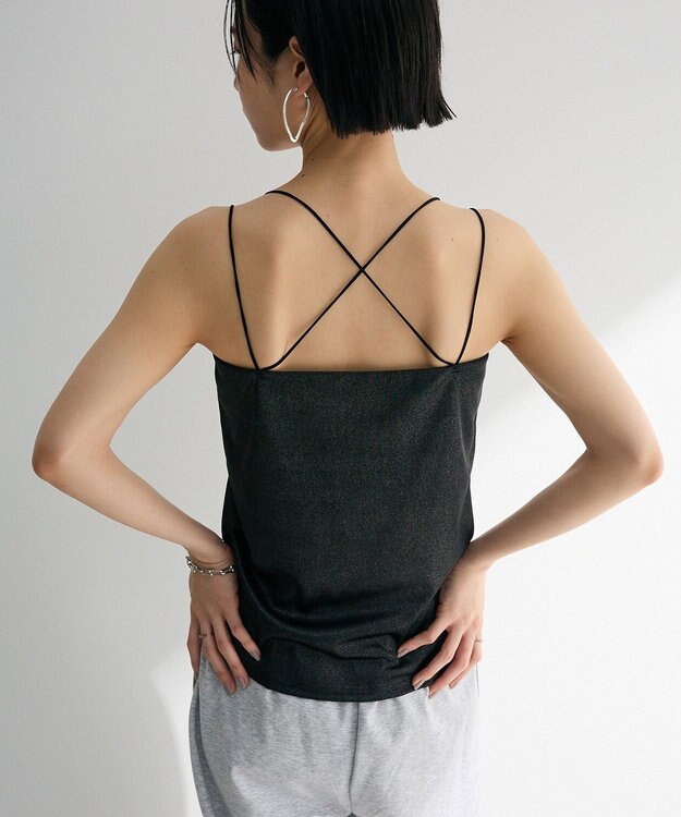 Green Parks 箔プリントカップ付きインナー Black