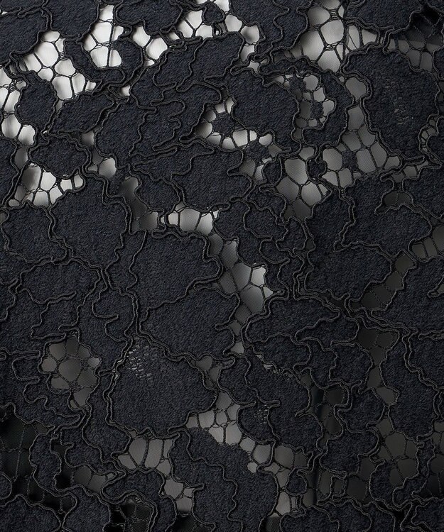 23区 S 【エステータ/Precious掲載】ヴィンテージコードレース ブルゾン ブラック系