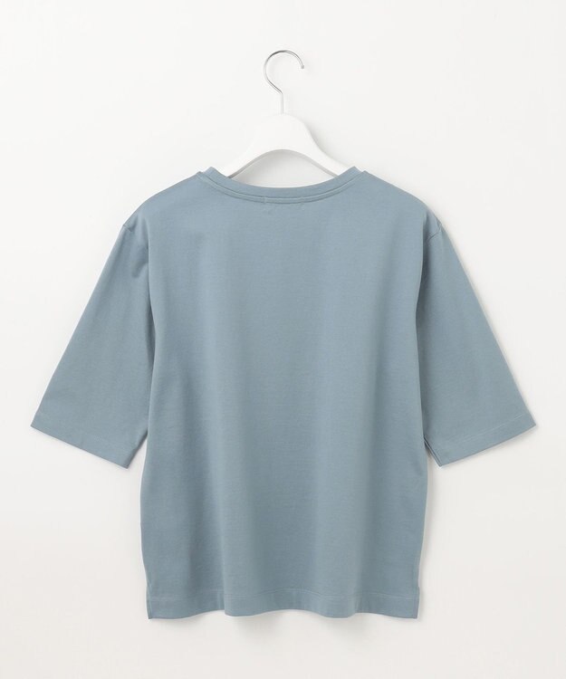 J.PRESS LADIES L ロゴ Tシャツ ダルブルー系