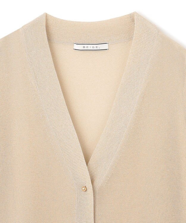 BEIGE， 【洗える】RIOU / カーディガン Gold