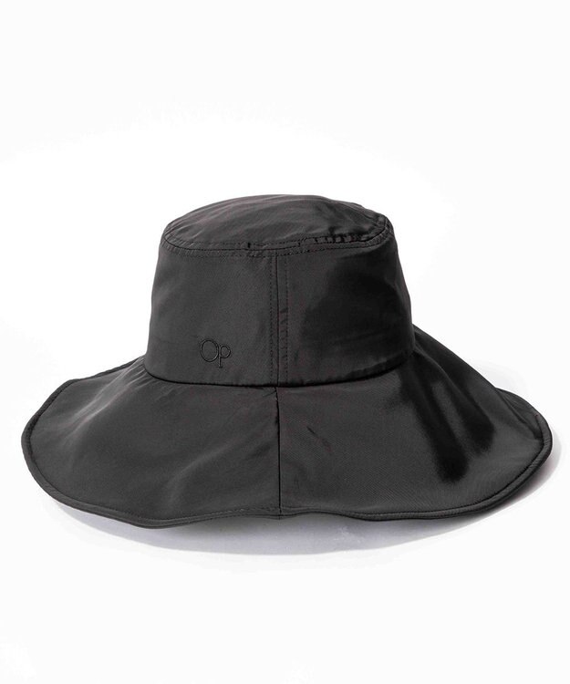OP／FILA 【Ocean Pacific】UVカットつば広ハット ブラック