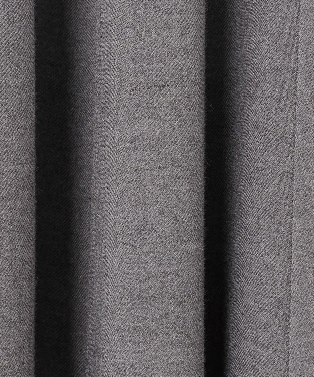 組曲 T/Rツイルストレッチ フレアスカート グレー系