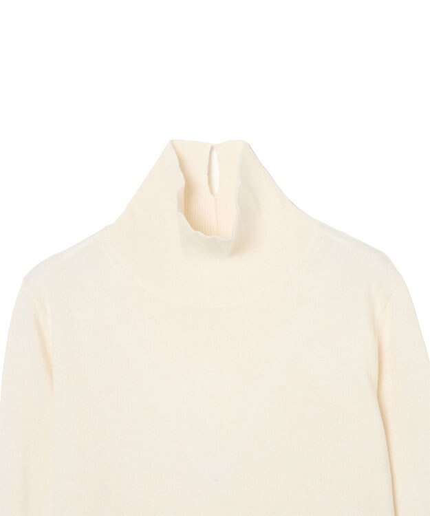 JOSEPH 【WEB&OUTLET限定・洗える】ライトウールカシミヤ　ハイネックニット Ivory