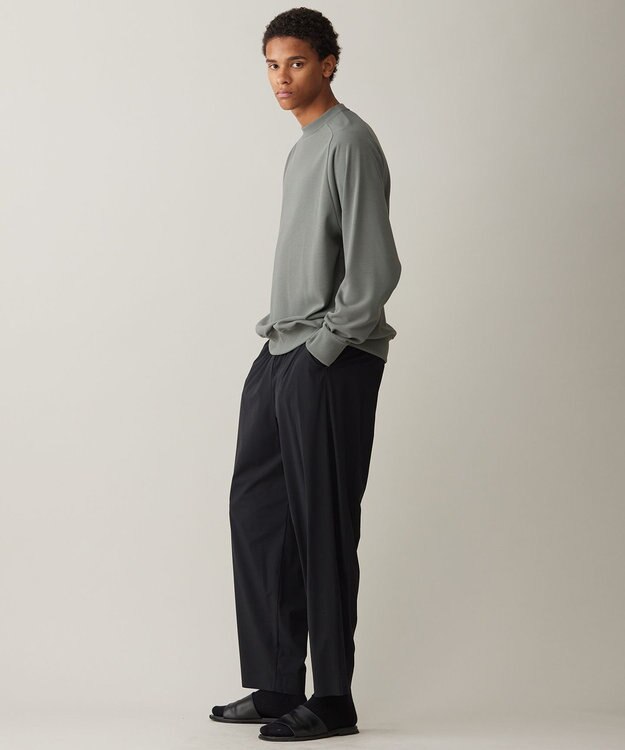 UNFILO MENS クイックドライ ロングスリーブTEE [24年春夏商品] チャコール