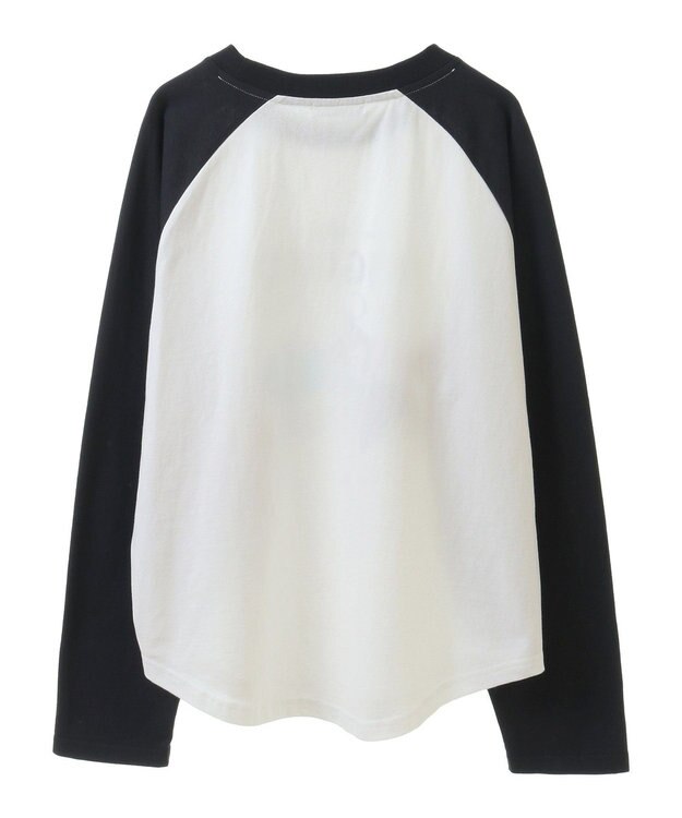 Green Parks ピノキオ／ラグランプリントＴシャツ Charcoal Gray