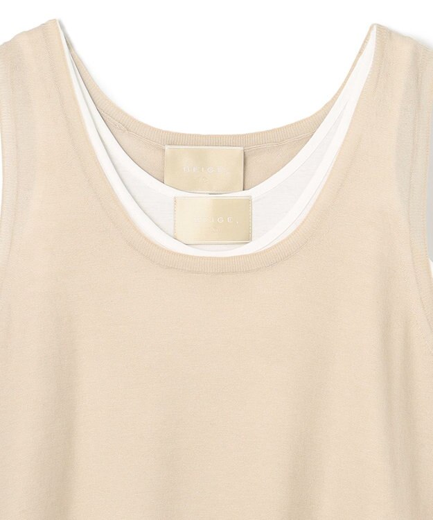 BEIGE， 【10th Anniversary】BUFF / カシミヤニット（2set） Beige