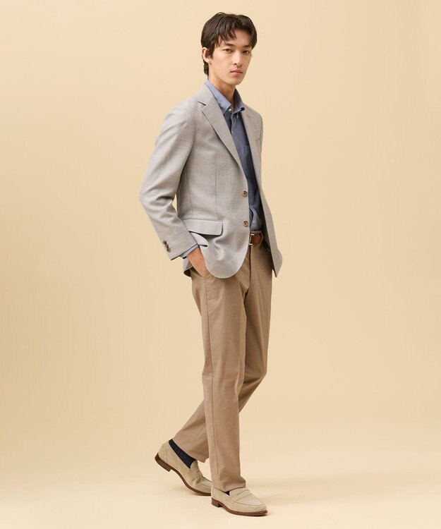 J.PRESS MEN 【NEW STAGE】エアーストラクチャー ジャケット / 2B ライトグレー系