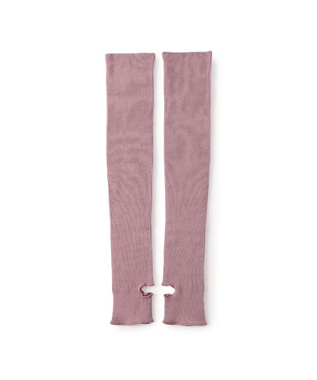 Chacott レッグカバー（ロング） グレイッシュローズ