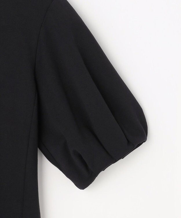 組曲 S 【先行予約・2WAY】レース襟フレンチテリー ワンピース ブラック系