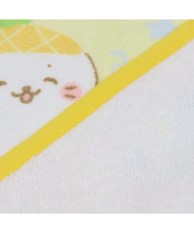 Mother garden しろたん タオル2枚セット ミニタオル ループタオルセット ≪パイナップルパーティー柄≫ -