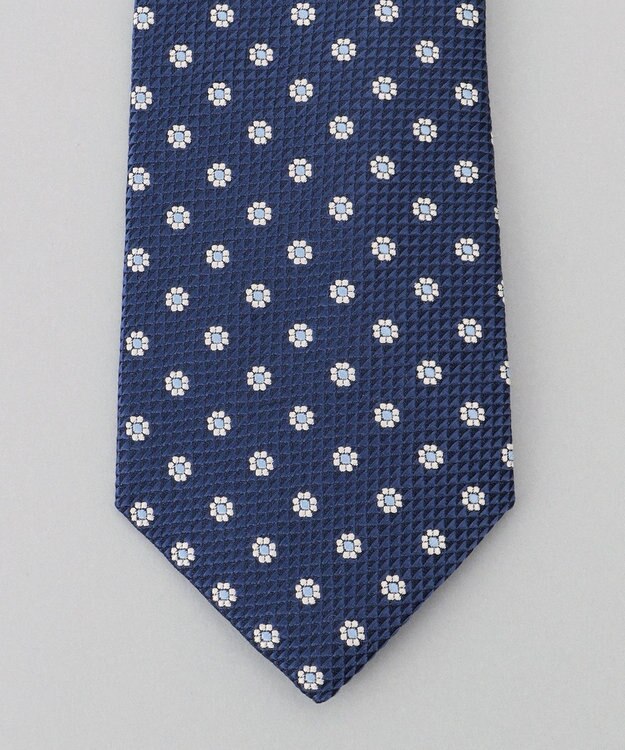 GOTAIRIKU 【日本製】西陣ネクタイ_ネイビー×サックス系 ネイビー系8