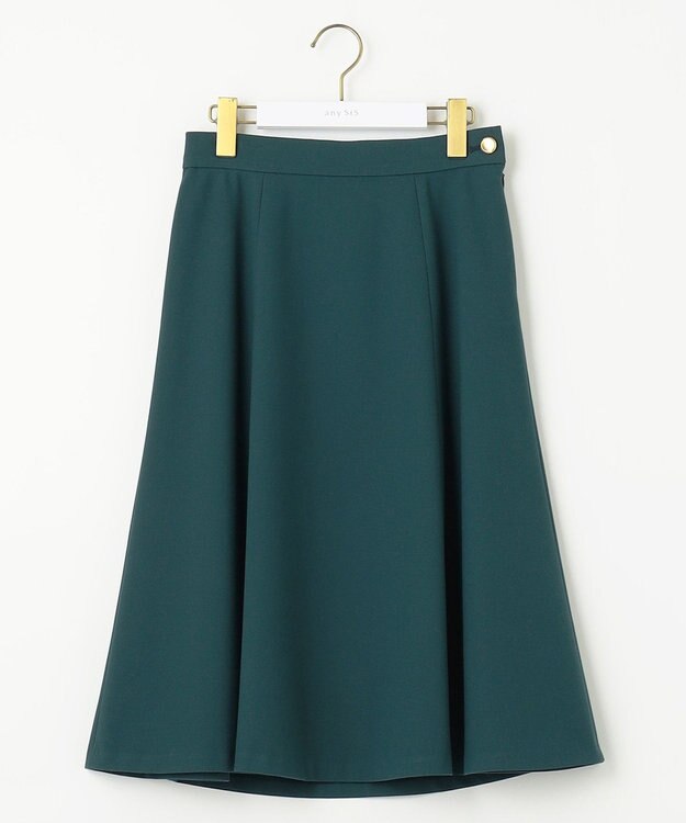 ANY SIS 【セットアップ対応】サーモ2WAYストレッチ スカート ディープグリーン