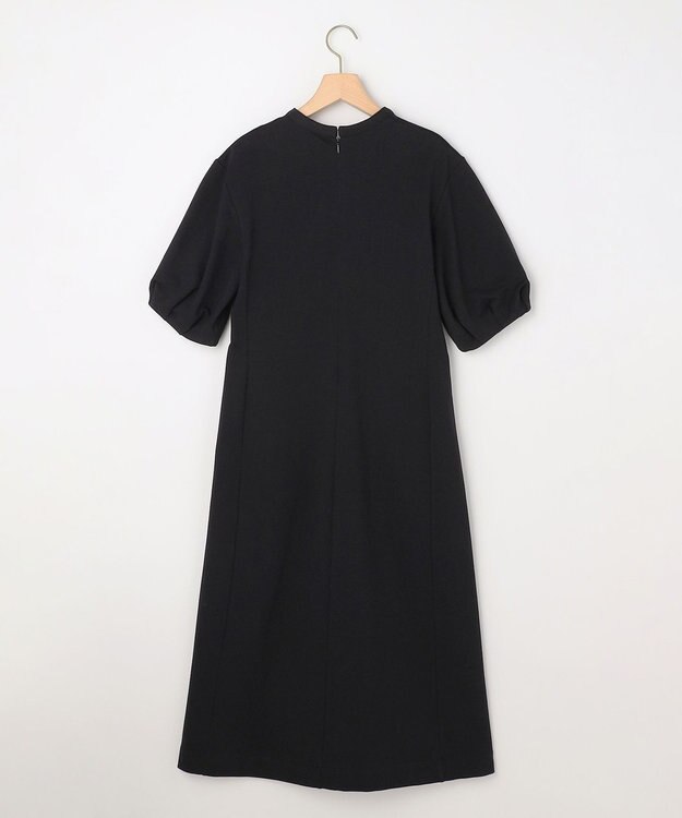 組曲 S 【先行予約・2WAY】レース襟フレンチテリー ワンピース ブラック系