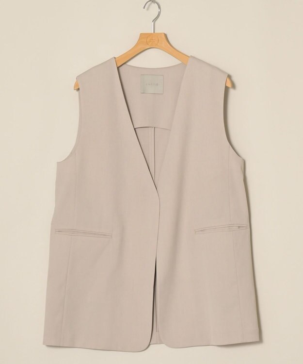 ONWARD Reuse Park 【UNFILO】ベスト春夏 ベージュ