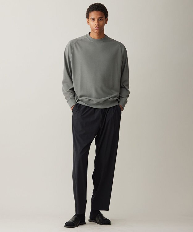 UNFILO MENS クイックドライ ロングスリーブTEE [24年春夏商品] チャコール