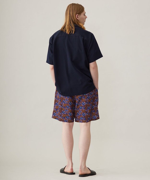 UNFILO MENS TORO TORO ショートパンツ [24年春夏商品] 花柄青