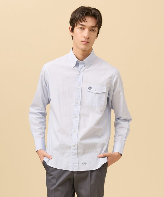 J.PRESS MEN ヘアラインストライプ シャツ / B.D.