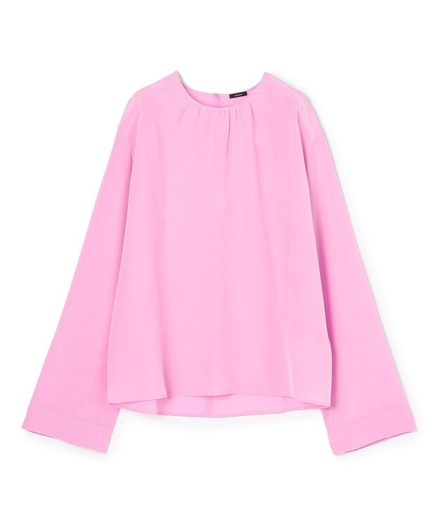 JOSEPH 【洗える】クレープドソワ　ブラウス Begonia Pink