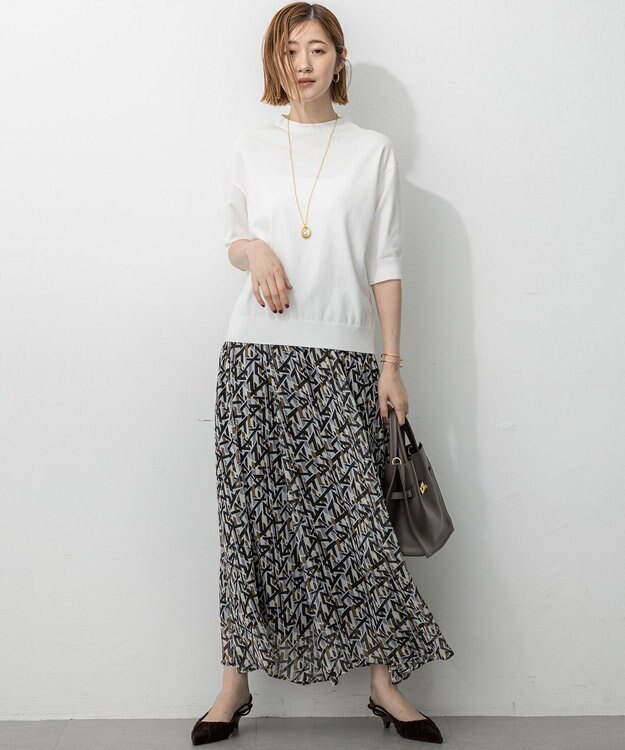 23区 リングパール ネックレス ゴールド系