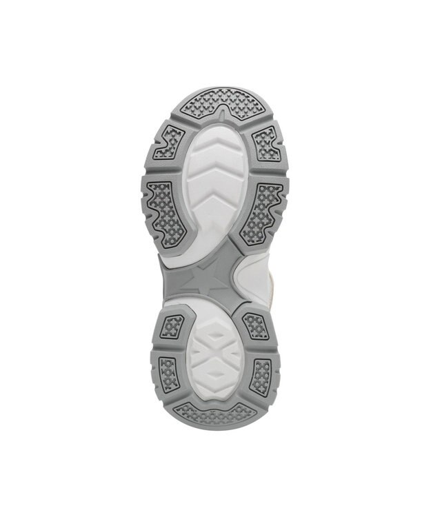 STEVE MADDEN ANIMATES グラフィカルソールスニーカー ホワイトグレー