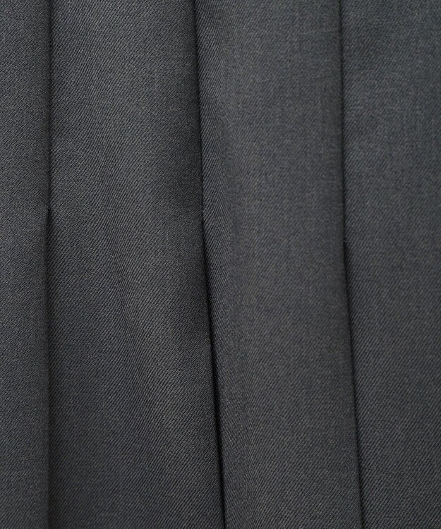 earth music&ecology サイドバックルプリーツスカート Gray