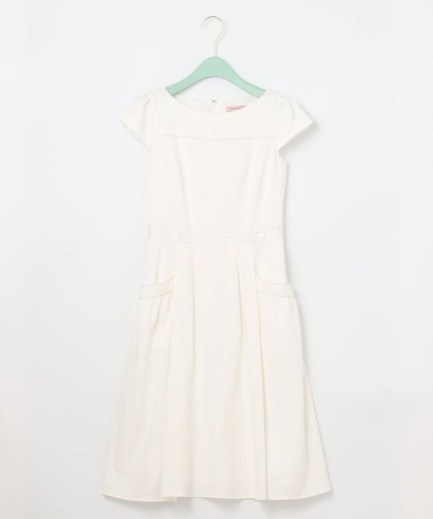 TOCCA 【洗える！】BLUE CIEL ドレス ホワイト系