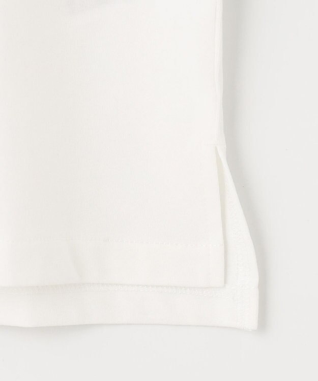 ANY スリーブレースコンビTシャツ オフ