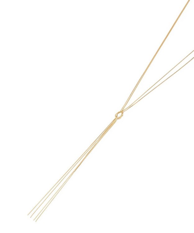 Green Parks ・ＨＡＬＦ　ＴＩＭＥ　２連Ｙ字ネックレス Gold