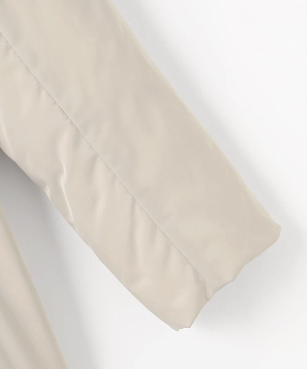 自由区 L 【17号サイズまで展開】ブライトダウン コート グレージュ