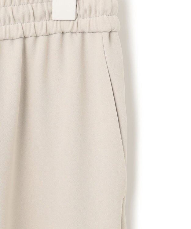 ICB 【洗える】 ライトダブルクロス ドロストパンツ トープ系