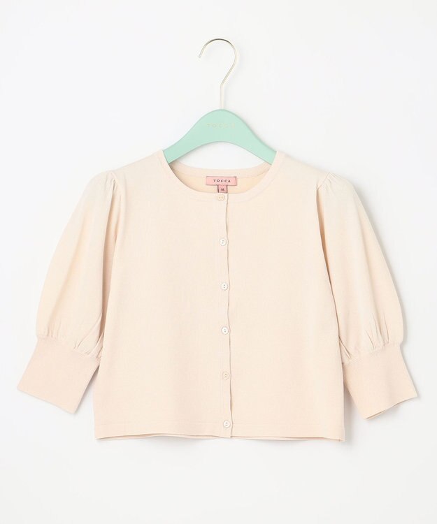TOCCA 【洗える！】BALOON カーディガン ベージュ系