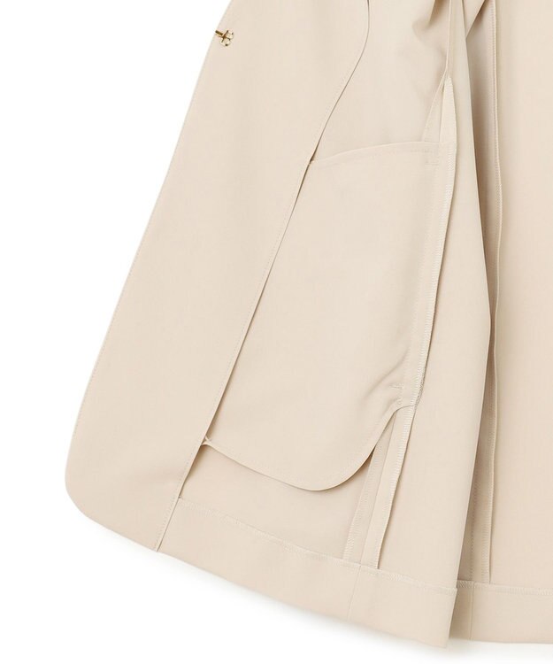 23区 【セットアップ対応/洗える】2WAYストレッチツイル ジャケット ベージュ系