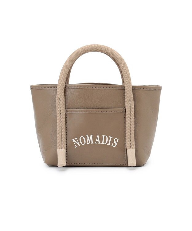 23区 NOMADIS JOY レザー ミニ トートバッグ ベージュ系