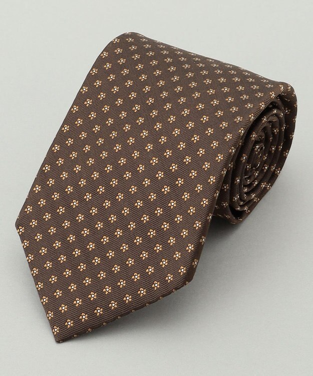 GOTAIRIKU 【日本製】西陣ネクタイ＿BROWN ダークブラウン系8