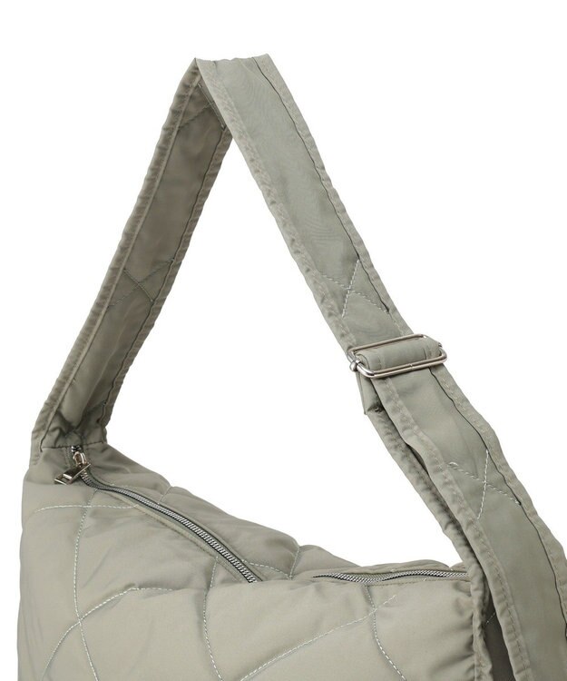 AMERICAN HOLIC キルティングワンハンドルバッグ Khaki