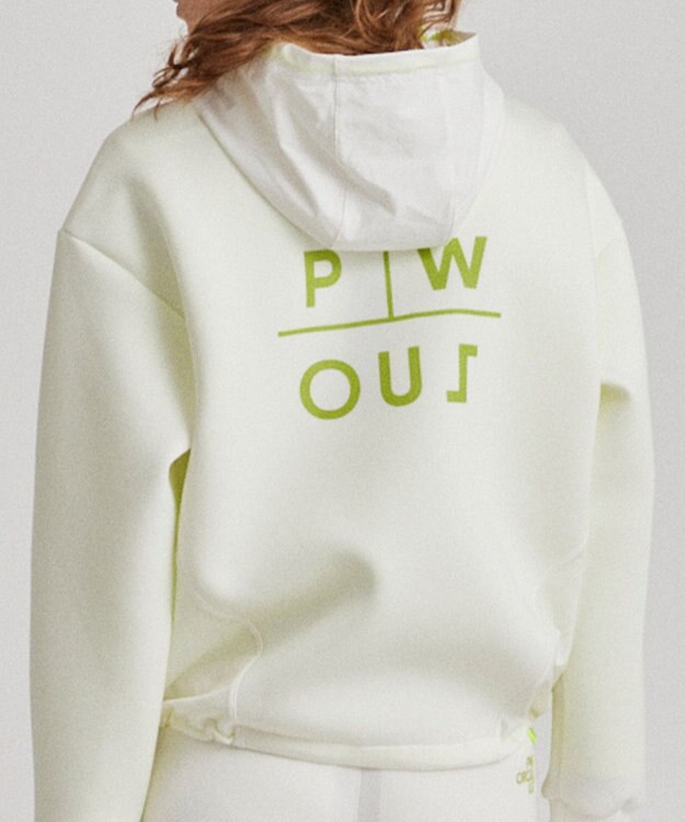 PW CIRCULUS 【WOMEN】NEW ダンボール デタッチャブルフーディー ホワイト系
