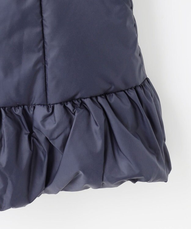 組曲 KIDS 【150-170㎝】ロング ダウンコート ネイビー系