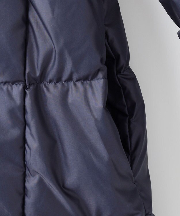 組曲 KIDS 【150-170㎝】ロング ダウンコート ネイビー系