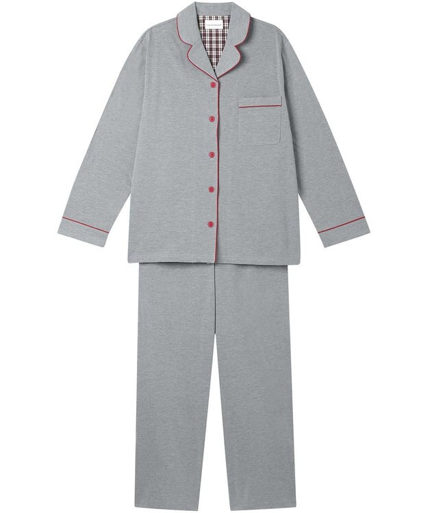 une nana cool 【綿混】なめらか天竺パジャマ GY