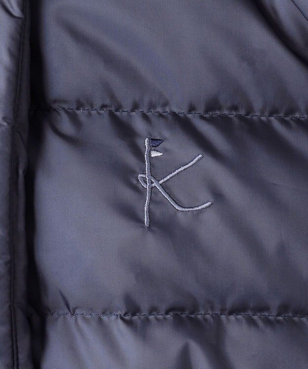 組曲 KIDS 【150-170㎝】ロング ダウンコート ネイビー系