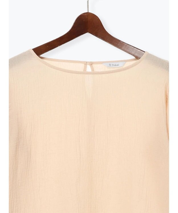 Te chichi クレープフレアスリーブブラウス【AOYAMA FASHION ASSOCIATION × Te chichi】 オレンジ