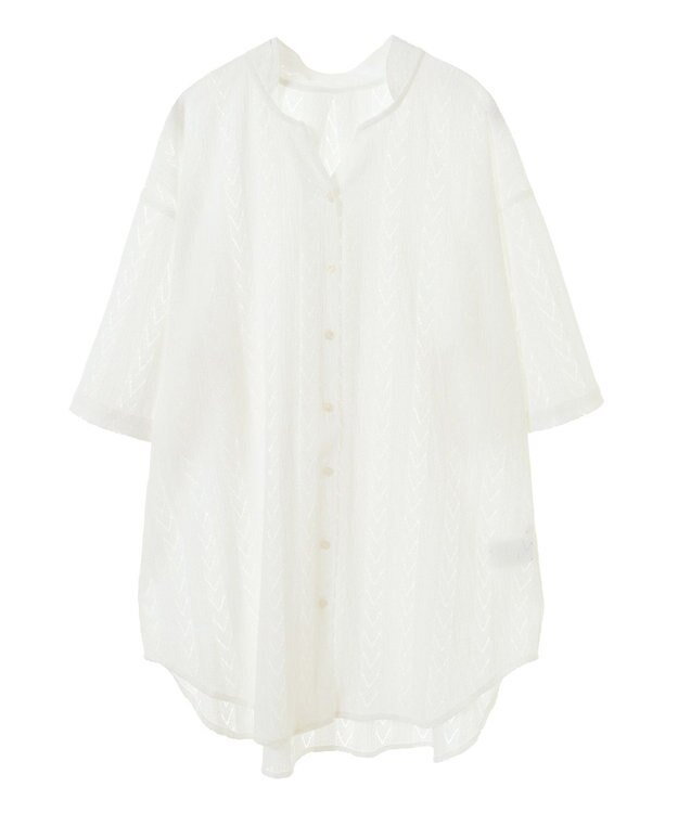 CRAFT STANDARD BOUTIQUE レースシャツ White