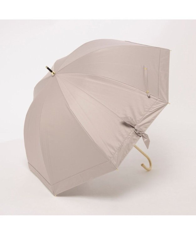 UNBILLION カシュネ cachenez / PUビッグリボンショートパラソル ダークベージュ