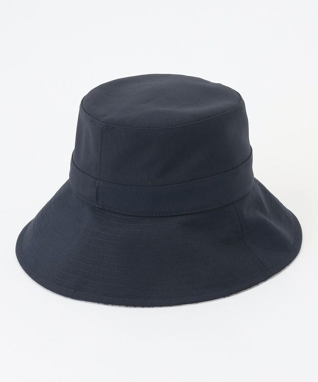 J.PRESS LADIES 【洗える・UVカット・畳める】LIBERTY HAT ネイビー系