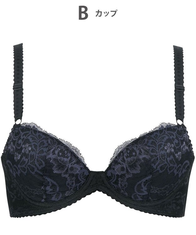 Wing 3/4カップブラ　ウイング／ワコール　KB2506 ブラック
